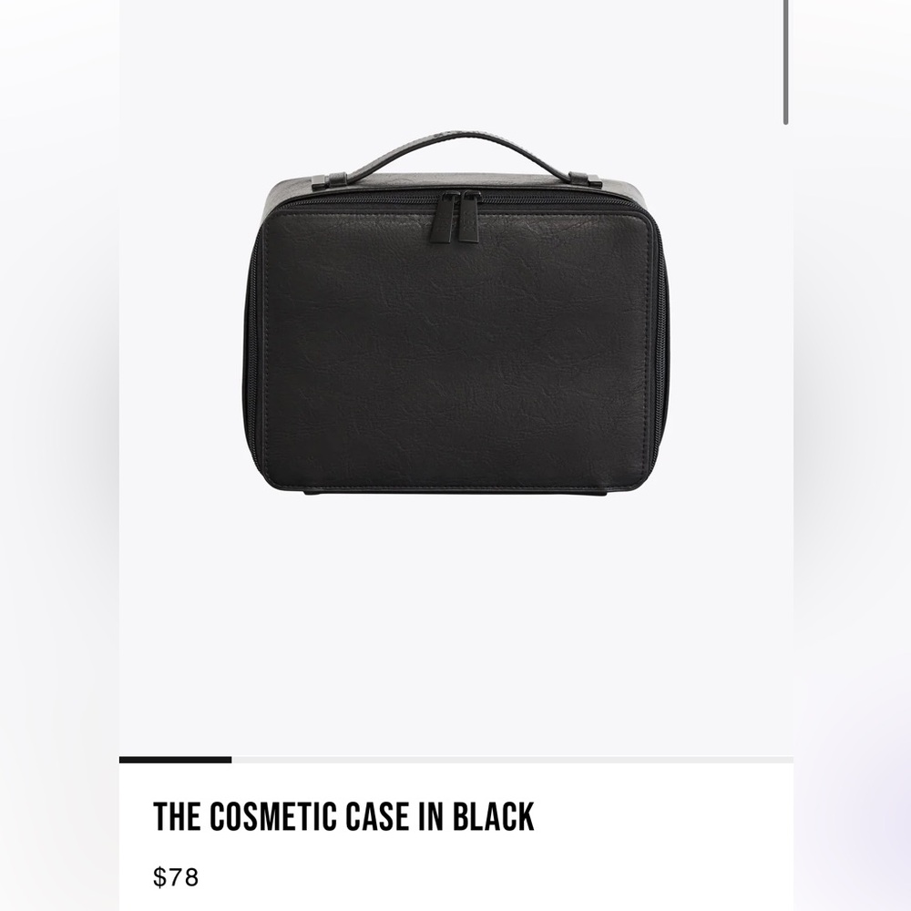 Beis Cosmetic case in black